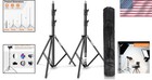 Adjustable Photo Studio Light Stand Tripod - 8 5ft Height  Carry Bag Included