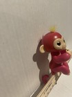 Fingerlings Interactive Baby Monkey Bella  Pink W yellow Hair Wowwee Works 