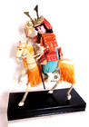 Vintage Hand Crafted Original   musha Ningyo   Samurai On Horse Doll
