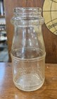 Vintage Rare Thackston Dairy Half Pint Milk Bottle From Greenville  S c 