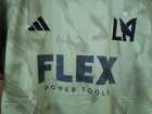 La Fc Soccer Jersey  Green  Adidas  Large  25 26