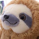 Winsterch Kids Stuffed Animal Sloth Bear Plush Toys Gift Baby Doll Brown 15 7  