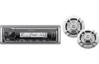 Kenwood Pkg-mr382bt Bluetooth Marine Cd Receiver With Front Usb And Aux Combo