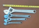 Proto Adjustable Wrenches 715-l  712  -710  708    15     12   10   8    Set Of 4
