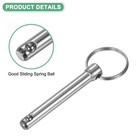 2-pack Quick Release Pins  8mm Dia   47mm Usage Bimini Top Pin  55mm Total