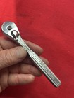 Vintage Craftsman 1 4  Drive Ratchet -v- Flying V With Oil Port Usa Made 43185