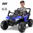 24v Kids Ride On Toys Electric Car Utv 200w 2 Power Wheels With Remote Control    