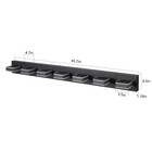 Vanity Light 7 Lights 45   Led Matte Black For Bathroom Mirror Wall Lamp Fixture