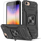 For Iphone Se 2020 8 Plus 7 case Phone Cover Shockproof   Tempered Glass Screen