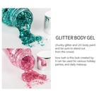  35g Glitter Face Body Gel Dazzling Sequins Liquid Eyeshadow Cexd