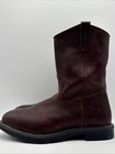 Vintage Red Wing Pecos 1132 Men s 12 D Brown Leather Work Boots Supersole Ex