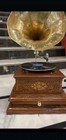 Antique Gramophone  Fully Functional Working Phonograph  Win-up Record Player