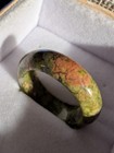 1945-1947 Solvar Irish Connemara Marble Band Ring Handcrafted Sz  9 Aaa  Devot