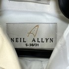 Men s  White Tuxedo Shirt  Formal  Wedding Size 30 31 
