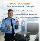 Forge Tsa Approved 15  Long Cable Luggage Lock Travel Suitcase Bag Padlock W key