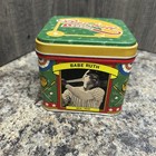 Mlb Baseball Legends Tin Box Vintage 3 5  Ruth Clemente Williams Mays 1990s
