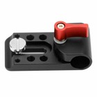 Bgning Camera Holder Clamp Mount For 15mm Rod Support Rail Follow Focus Rig Dslr