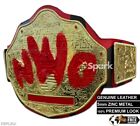 Big Gold World Heavyweight Championship Title Belt Replica Rope Border 5mm Zinc