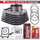 For Yamaha Bear Tracker 250 Cylinder Piston Gasket Top End Rebuild Kit 99-04 Atv