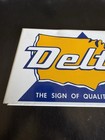 Vintage Delta Tire Store Holder  Sign Only