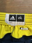 Adidas Team Issued University Of Michigan Color Block Baggy Basketball Pants 2xl