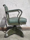 Vintage Sturgis Office Tanker Chair Industrial Metal Michigan Mid Century Modern