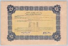 1926 China Nationalist 5 Yuan Lottery Loan Bond Cement Works    Tannery 395851