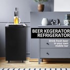 Beer Kegerator Single Tap 97l Draft Beer Dispenser Full Size Stainless Steel