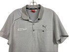 Puma Mens Size L   Xl Gray Polo Shirt Mercedes Benz Amg Petronas Formula 1 Team