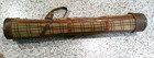 Vintage Plaid Canvas Stovepipe Golf Bag