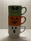Halloween Character Stackable Mug 3pcs Cup Set Ceramic Mugs