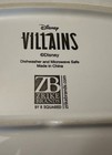 New Disney Villains Large Oval Serving Plate Platter Ceramic Hand Painted