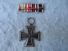 Ww1 Imperial German Iron Cross 2nd Class And 4 Place Ribbon Bar 1914 Awards Ww1