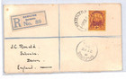 Bermuda Kgv Cover 4d Ship Reg d 1928 Maritime Devon Salcombe  samwells yj128