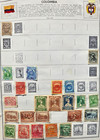 Harris Worldwide Album W  Stamps Colombia Congo Cook Islands Costa Rica Croatia