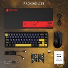 Attack Shark X65 He   R1 Wireless Gaming Keyboard Mouse Combo 8k Rt 18k Dpi