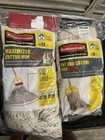 Rubbermaid Wavebrake Commercial Mop Bucket With Sidepress Wringer 35 Qt Yellow 