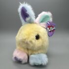 Swibco Vintage Puffkins 6757 Jelly Bean Bunny Rabbit Pastel Beanie Plush Tag