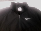  Nike Full Zip Windbreaker Track Jacket Black   Size L  Youth Kids Swoosh