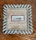 Lovely Handmade Event Card Box   Framed    cards    Sign  13 Inch Square 