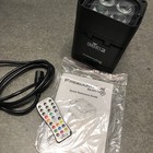 Chauvet Freedom Par Quad 4 Wireless Led Wash Uplight With Remote - Never Used 