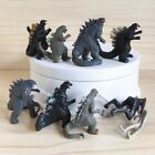 Godzilla Figures Set Of 8 About 2 Inches Tall Us Seller  Free Ship  Nice Set
