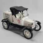 Ertl 1918 Ford Model T Runabout Coin Bank Diecast Farm Fleet People Care Vintage