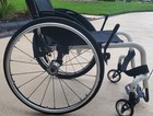 Quickie Q7 Ultra Light Wheelchair Spinergy Wheels Frogleg Casters 18 W X 19 D
