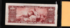 Brazil 100 Cruzeiros 1956 C-031 Unc Dom Pedro Ii Tesouro Nacional Abn