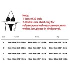 Sexy Women Brazilian Bikini Scrunches Butt Swimwear 2 Pcs Set Lady Swimsuit Us -