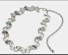 Art Class Girls Butterfly Chain Belt Silver S m Nwt