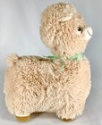 Fiesta Luke The Llama Plush Tan Alpaca Scarf Stuffed Animal Toy Doll 12    Euc