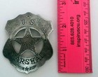 U s  Marshall Old West Historic Replica Badge Shield Star Pewter Made In The Usa