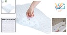 Extra Large Vinyl Bath Shower Safety Mat Non Slip 40x16inch With Suction Cups